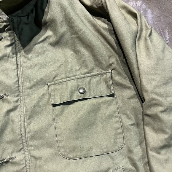 Vintage Olive Green Military Field Jacket - Picture 2 of 9